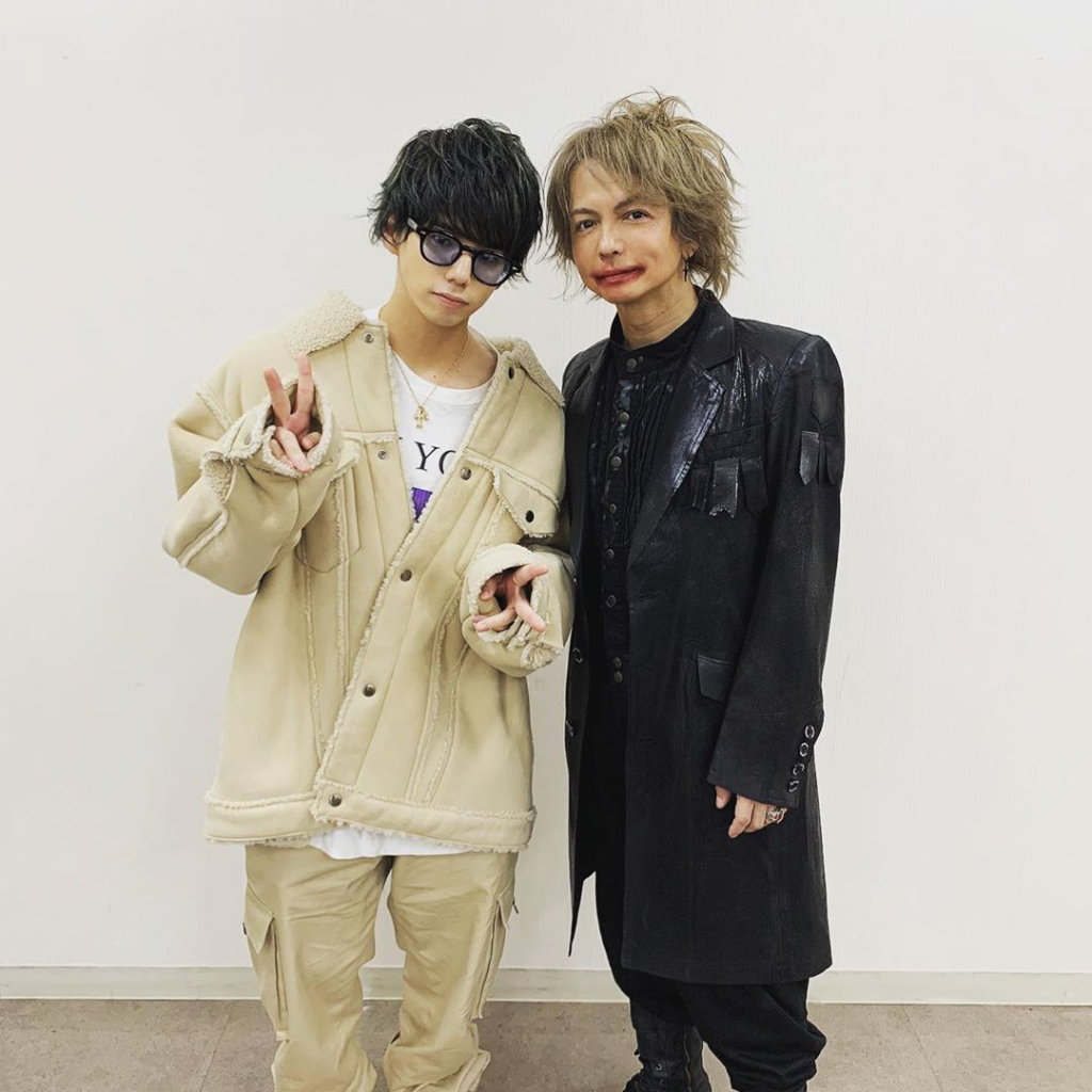 hydeとhiroのツーショット